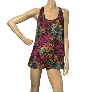 Academy Multicolor Racerback Tank Cover-Up XL